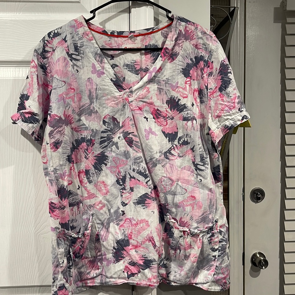 Womens scrub top